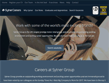 Tablet Screenshot of careers.sytner.co.uk